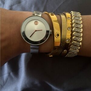 Silver Movado Bold, worn less than a few times, needs a battery ❤️